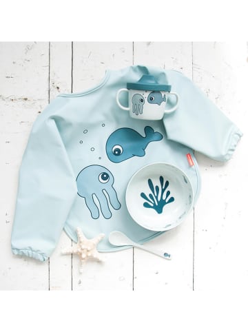 done by deer Śliniaczek "Sea friends" w kolorze błękitnym z rękawami