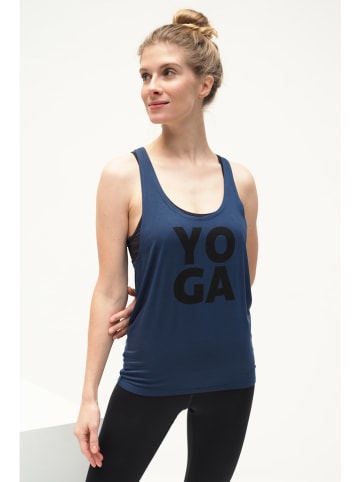 Kismet Yoga-Top "Aja" in Blau