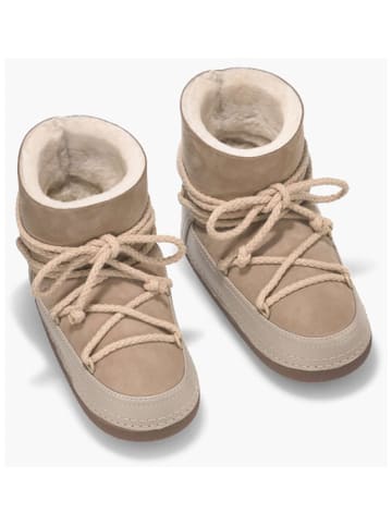 INUIKII Leder-Boots "Classic" in Beige