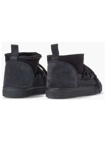 INUIKII Leder-Winterboots "Classic Low" in Schwarz