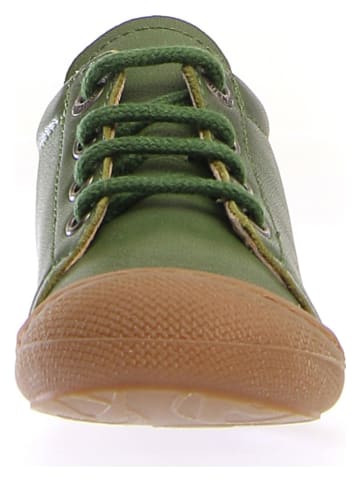 Naturino Leder-Lauflernschuhe "Cocoon" in Grün