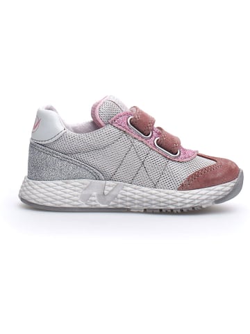 Naturino Sneakers "Jesko" grijs/lichtroze