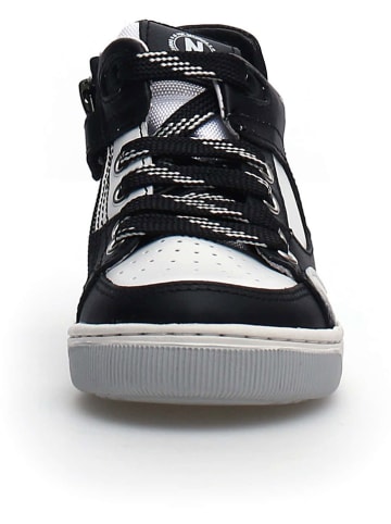 Naturino Sneakersy w kolorze czarno-białym