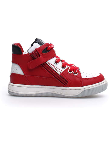 Naturino Sneakersy w kolorze czerwono-białym
