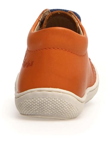 Naturino Leren loopleerschoenen "Cocoon" oranje