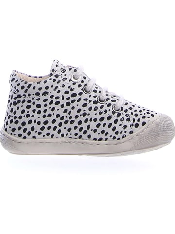 Naturino Leren loopleerschoenen "Cocoon" zwart/wit