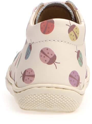Naturino Leder-Lauflernschuhe "Cocoon" in Creme
