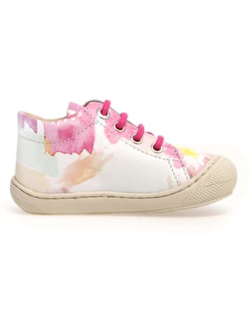 Naturino Leder-Lauflernschuhe "Cocoon" in Rosa/ Pink