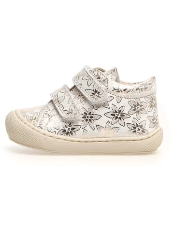 Naturino Leder-Lauflernschuhe "Cocoon" in Silber