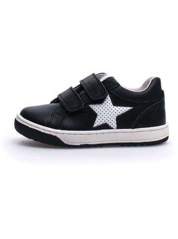 Naturino Leder-Sneakers "Minds" in Schwarz