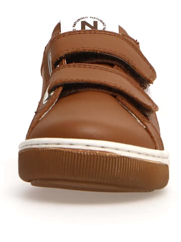 Naturino Leder-Sneakers "Minds" in Braun