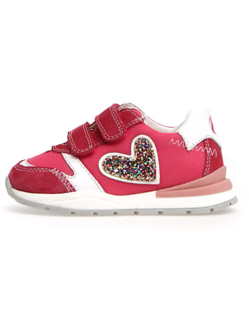 Naturino Leder-Sneakers "Duelly" in Rot