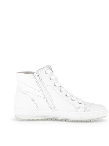Gabor Skórzane sneakersy w kolorze białym