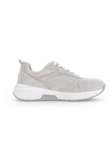 Gabor Leder-Sneakers in Grau