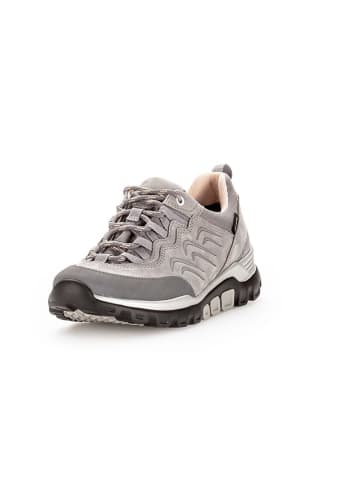 Gabor Leder-Sneakers in Grau