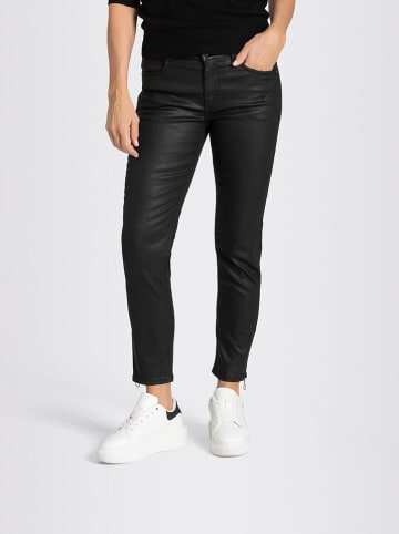 MAC Spodnie "Rich" - Slim fit - w kolorze czarnym