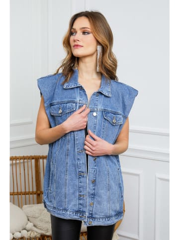 Plume Jeansweste "Jaures" in Blau