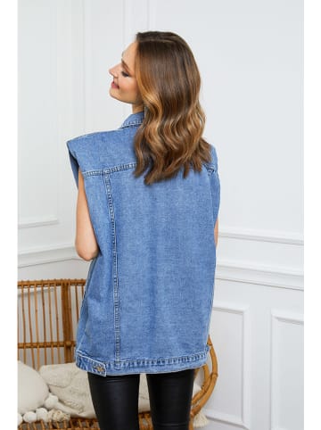 Plume Jeansweste "Jaures" in Blau