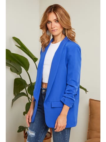 Plume Blazer "Karol" blauw