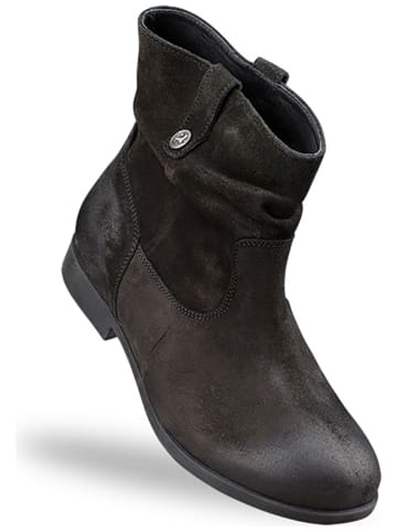 Birkenstock Leren boots "Sarnia" zwart