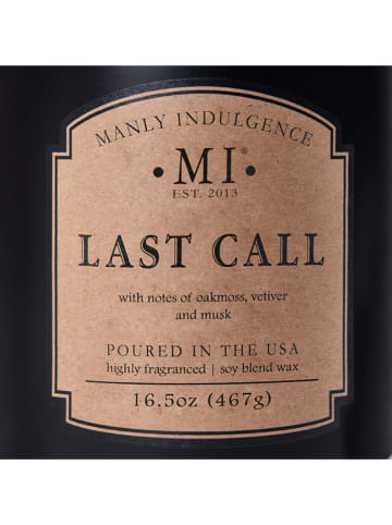 Colonial Candle Geurkaars "Last Call" zwart - 467 g