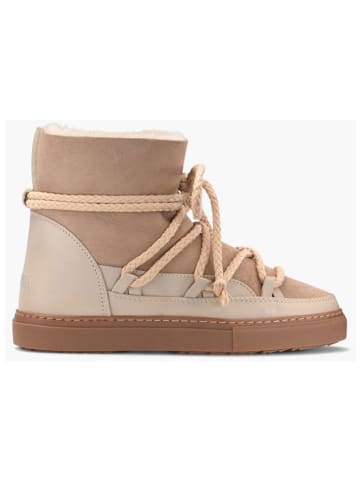 INUIKII Leder-Winterboots "Classic" in Beige