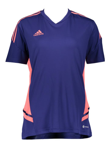 adidas Koszulka funkcyjna w kolorze granatowo-jasnoróżowym