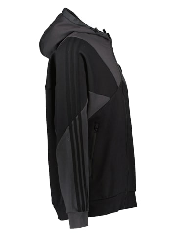 adidas Kurtka sportowa w kolorze czarno-antracytowym