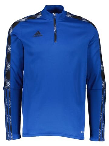 adidas Fleecepullover in Blau