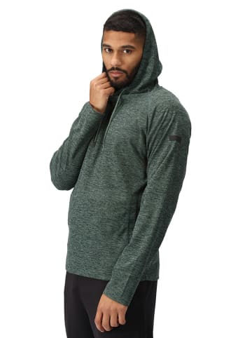 Regatta Fleece hoodie "Edley" groen