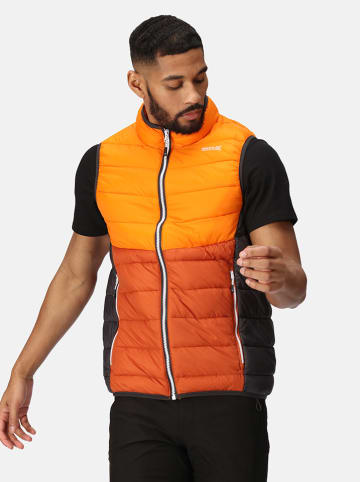 Regatta Doorgestikte bodywarmer "Harrock II" oranje