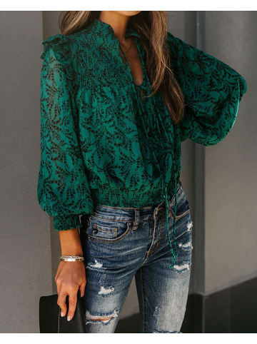 Milan Kiss Blouse groen