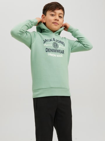 JACK & JONES Junior Bluza "Logo" w kolorze jasnozielonym