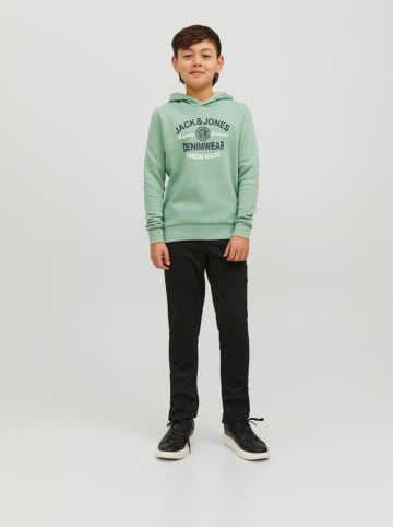 JACK & JONES Junior Hoodie "Logo" in Hellgrün