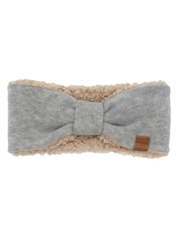 MaxiMo Fleece-Stirnband in Grau
