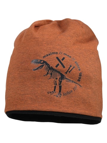 MaxiMo Beanie in Hellbraun