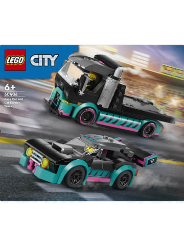 LEGO Zestaw LEGO® City 60406 Car transporter with racing car - 6+