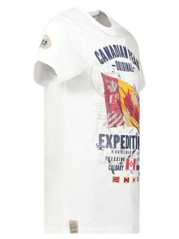 Canadian Peak Koszulka "Jitcheneak" w kolorze białym