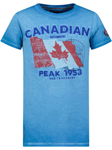 Canadian Peak Koszulka "Japoreak" w kolorze niebieskim