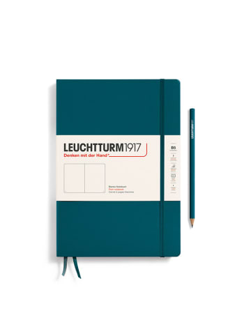 LEUCHTTURM1917 Blanco notitieboek petrol - (B)17,8 x (H)25,4 cm