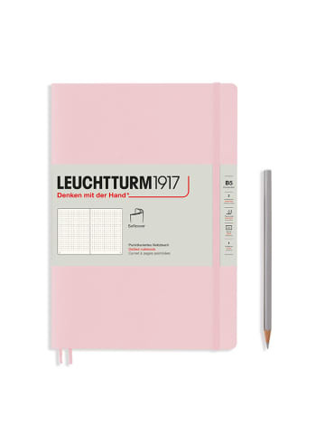 LEUCHTTURM1917 Gestipt notitieboek lichtroze - (B)17,8 x (H)25,4 cm