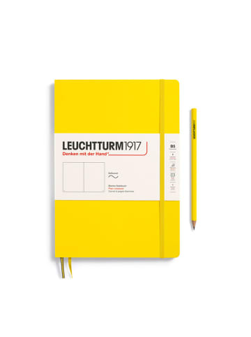 LEUCHTTURM1917 Blanco notitieboek geel - (B)17,8 x (H)25,4 cm