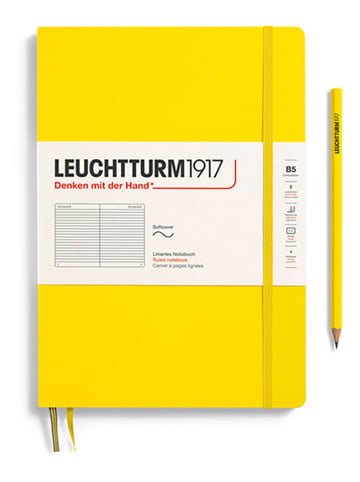 LEUCHTTURM1917 Gelinieerd notitieboek geel - B5