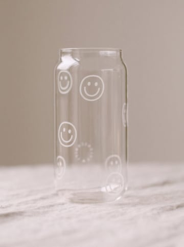 Eulenschnitt Trinkglas "Smileys" - 500 ml