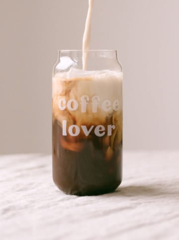 Eulenschnitt Trinkglas "Coffe Lover" - 500 ml