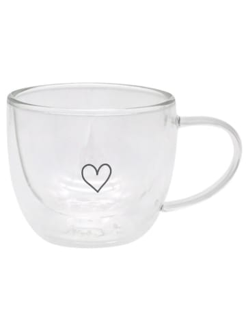 Eulenschnitt Tasse "Herz" - 250 ml