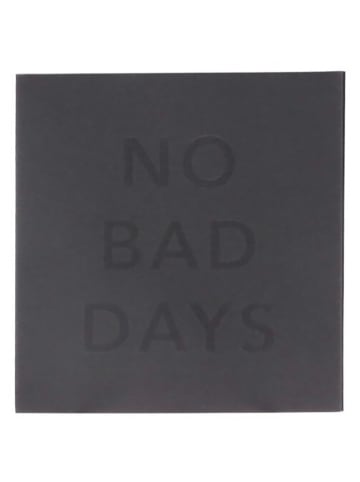 Eulenschnitt Streichhölzer "No bad days" in Schwarz