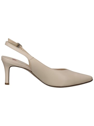 Högl Leder-Slingpumps in Beige