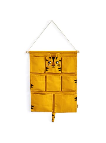 roommate Wandorganizer "Tiger" in Orange - (L)43 x (B)50 cm