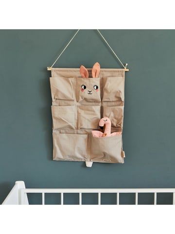 roommate Organizer ścienny "Bunny" w kolorze beżowym - 43 x 50 cm